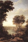 Claude Lorrain Landscape with the Finding of Moses sdfg oil painting picture wholesale